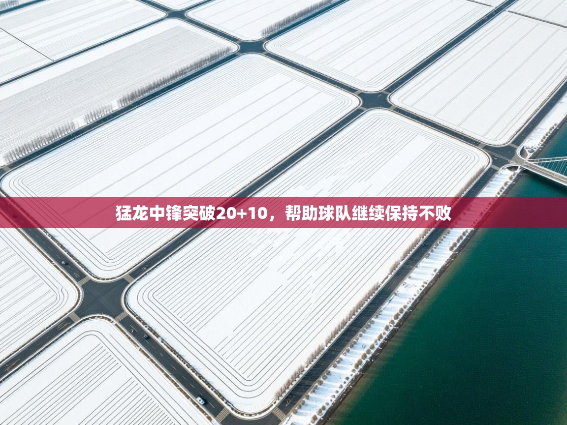 猛龙中锋突破20+10，帮助球队继续保持不败