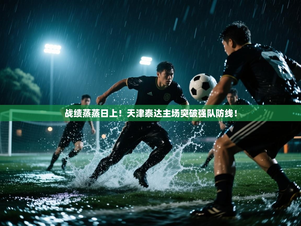 战绩蒸蒸日上！天津泰达主场突破强队防线！
