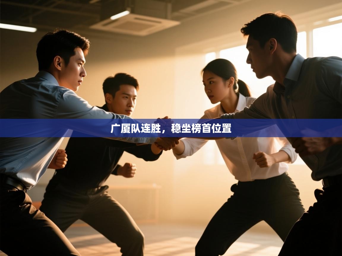 广厦队连胜，稳坐榜首位置